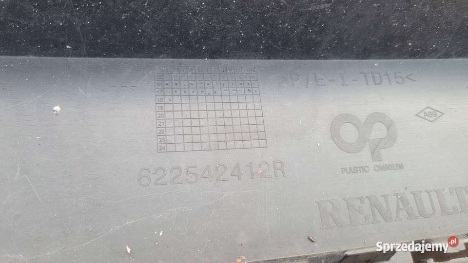 KRATKA ŚRODKOWA ZDERZAK PRZÓD RENAULT CLIO IV 4 Pozostałe Ruda Śląska sprzedam