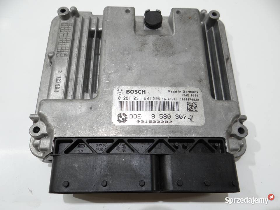 KOMPUTER STERONIK SILNIKA BMW X1 E84 OE 8580307 Czujniki i sterowniki lubelskie Strzyżewice