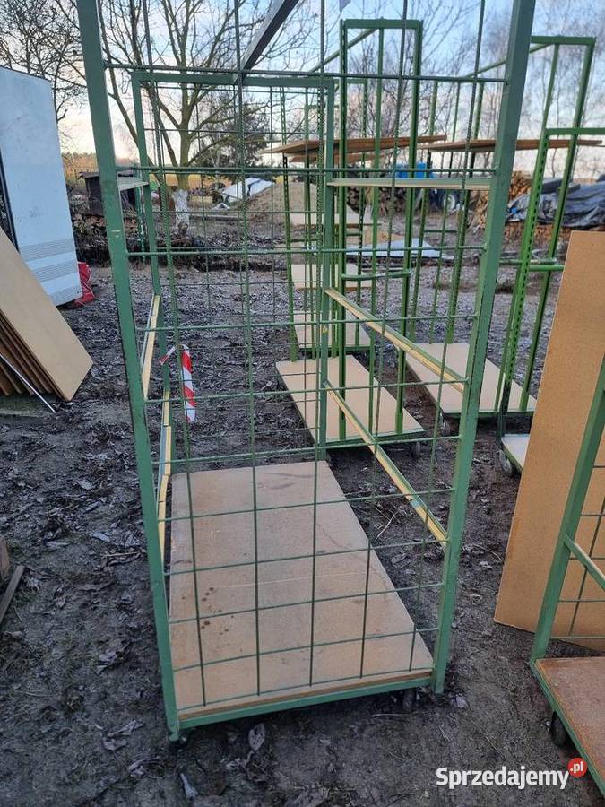 Regały na kółkach Dębno