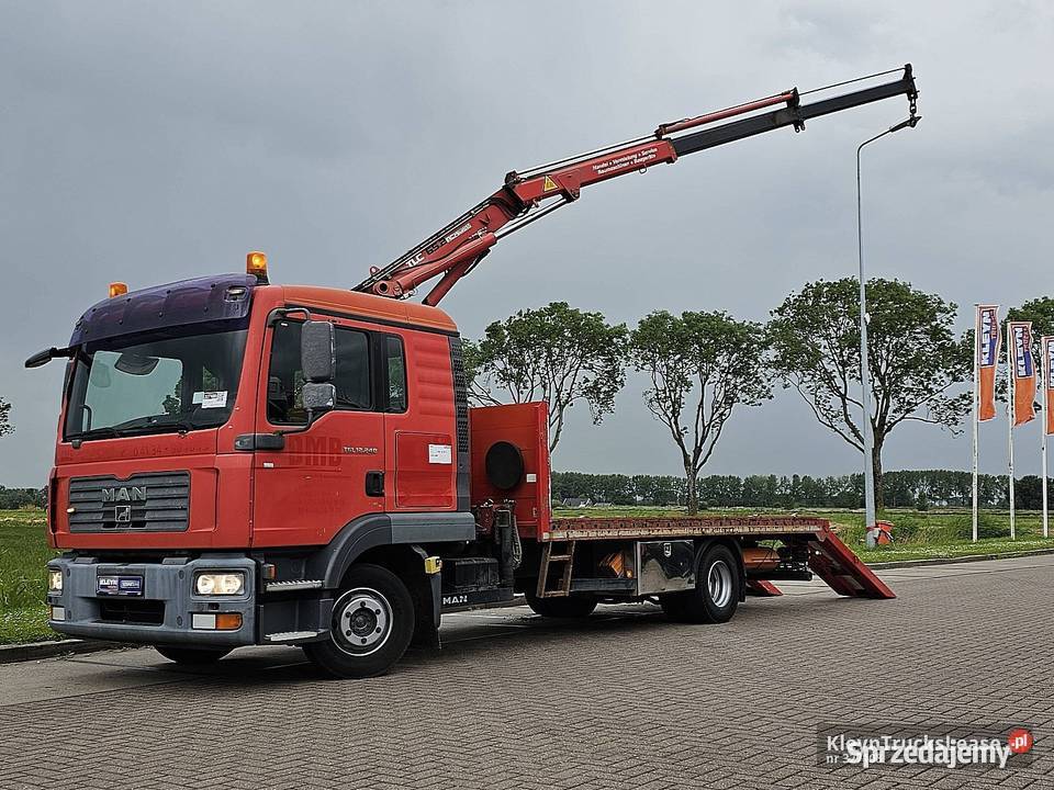 MAN 12240 TGL HYDR RAMP ATLAS 65 autolaweta 4x2 Samochody ciężarowe