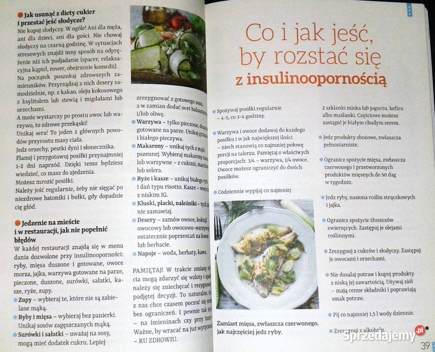 Insulinooporność Nie możesz nią schudnąć 022022 Książki i Podręczniki Chełm