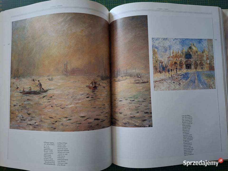 Życie i twórczość PierreAuguste Renoir Arkady twarda z obwolutą