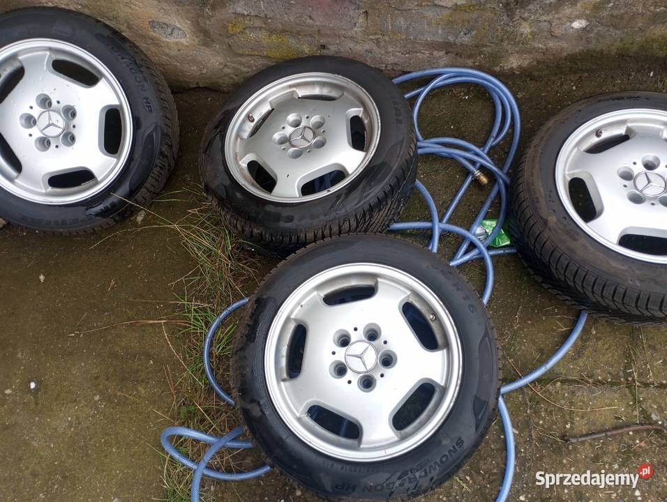 Kola 16 mercedes z nowymi oponami zimowe opony Samochodowe Kałowice