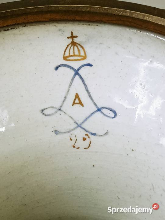 Sevres Amfora Portret Ludwik XVI Unikat 18 wiek Porcelana i szkło lubuskie Nowa Sól