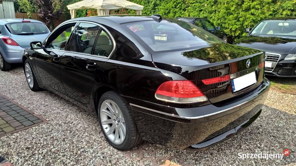 BMW 730D Czarna Limuzyna Komforty Wentylowane