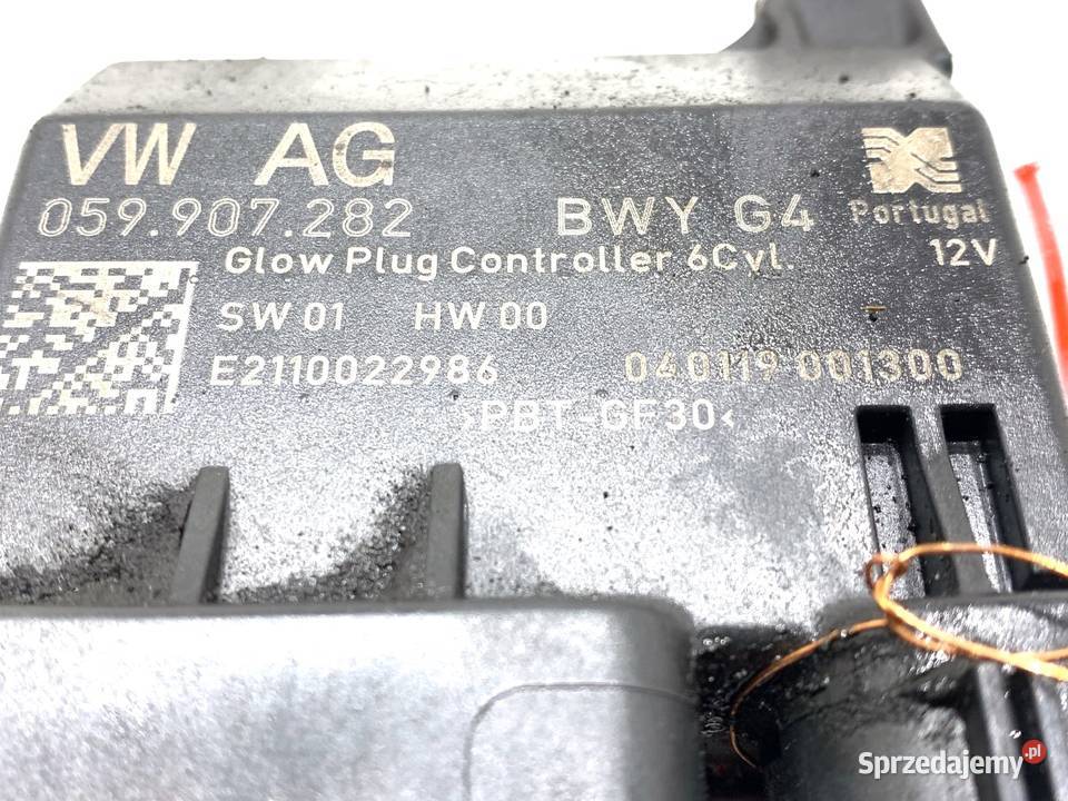 PRZEKAŹNIK ŚWIEC ŻAROWYCH AUDI Q8 059907282 30 sprzedam