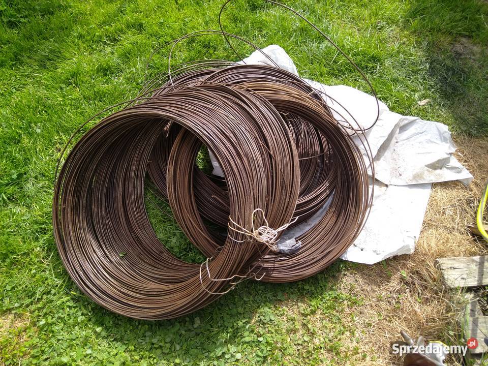Drut stalowy 4mm twardy Budowa