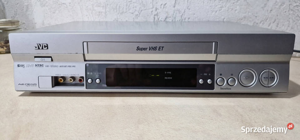 Magnetowid JVC Super VHS ET Video SVHS HRS5950 wielkopolskie Międzychód sprzedam