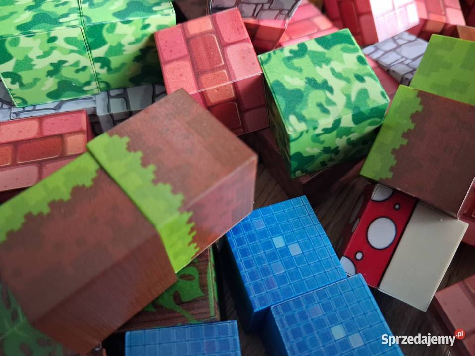 Klocki magnetyczne 150 Minecraft Nowe Klocki Lublin
