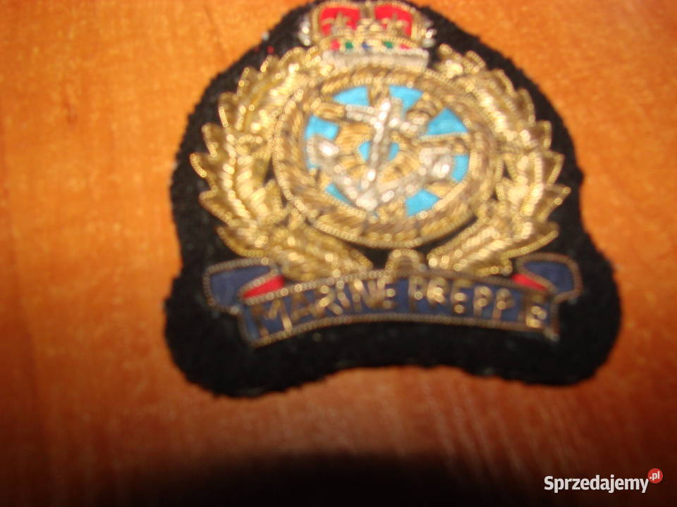 Marine Preppie stara brytyjska naszywka Pruszcz Gdański sprzedam