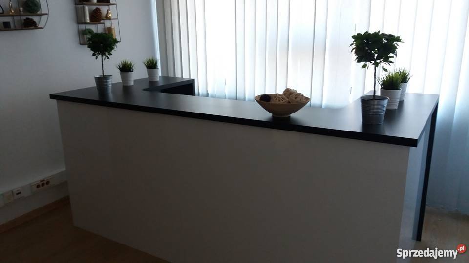 Lada Recepcyjna Duża Recepcja Lada sklepowa Będzin wyposażenie