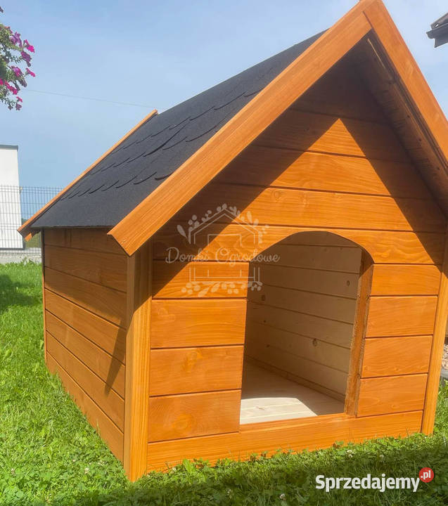 Buda psa Rozmiar L Pinia Dach dwuspadowy ID830 Płock