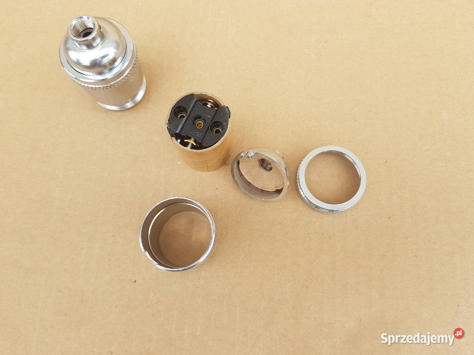 Oprawka METALOWA E27 E27 Vintage Loft Chrom 2 Pozostałe Warszawa