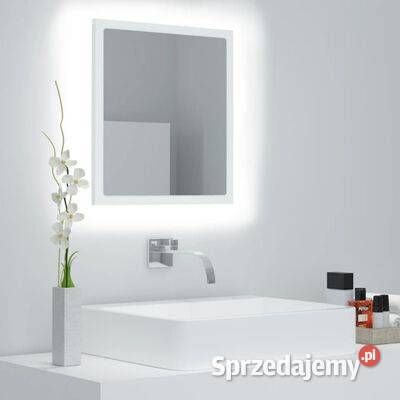 vidaXL Lustro łazienkowe LED białe 40x85x37 Warszawa