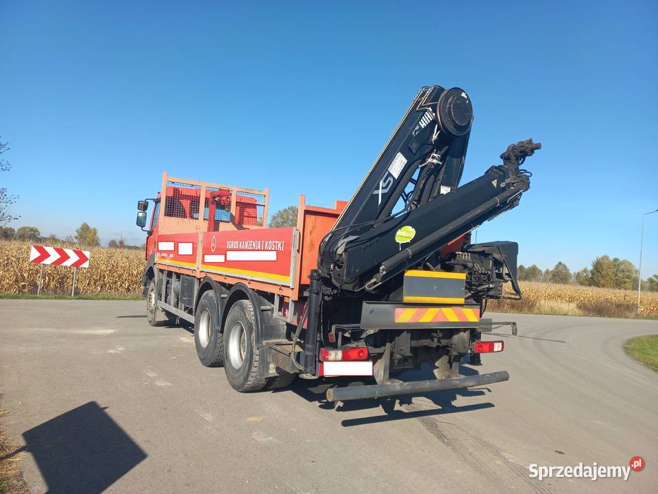 Renault Kerax 410 DXI 6X4 dźwig hds HIAB B3 diesel Mielec