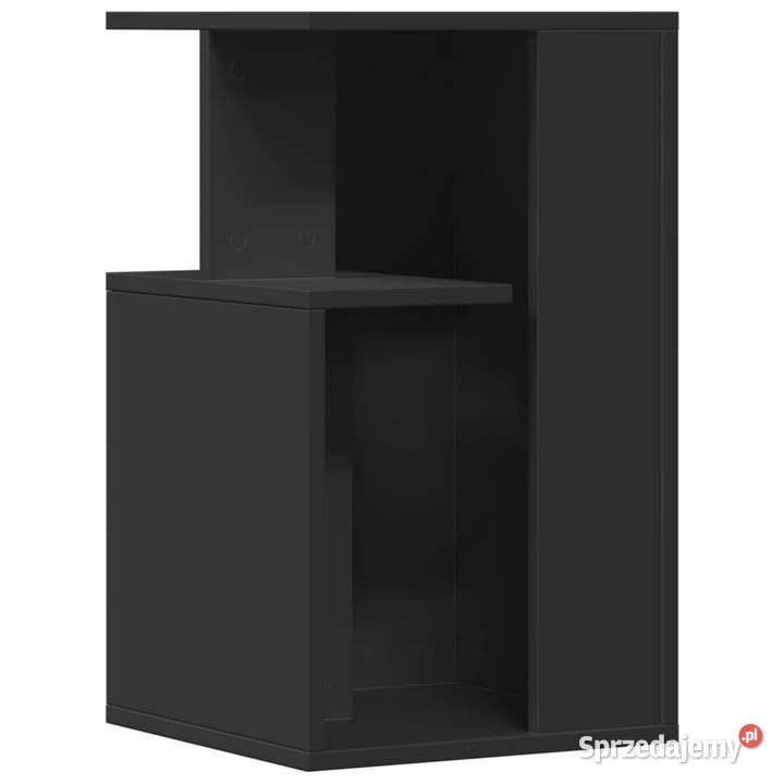 Stolik boczny czarny 35x35x60 materiał Stoły Warszawa sprzedam