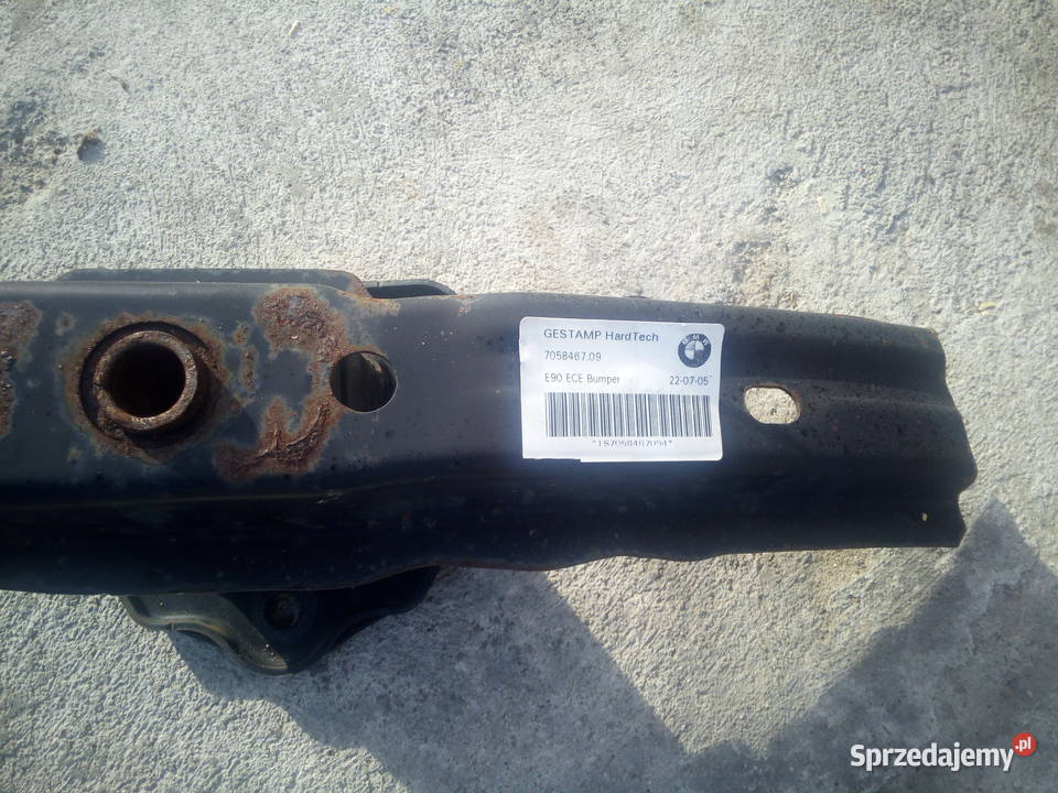 BMW E90 E91 Belka wzmocnienie zderzaka tył Bydgoszcz