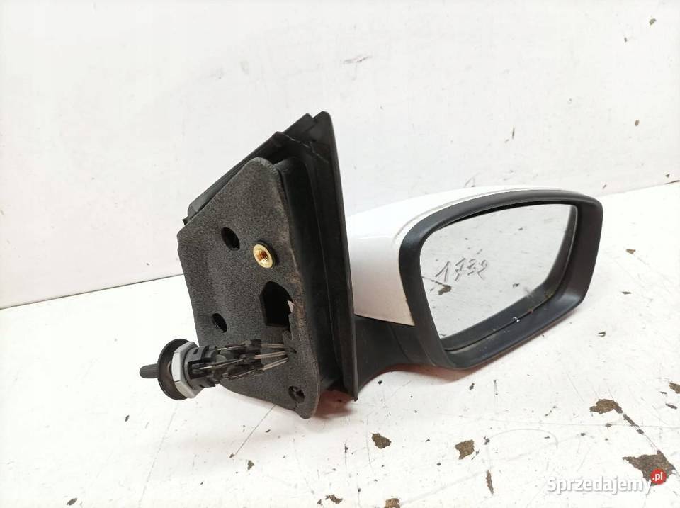 LUSTERKO PRAWE BIAŁE MANUALNE LB9A 0210057 Skoda