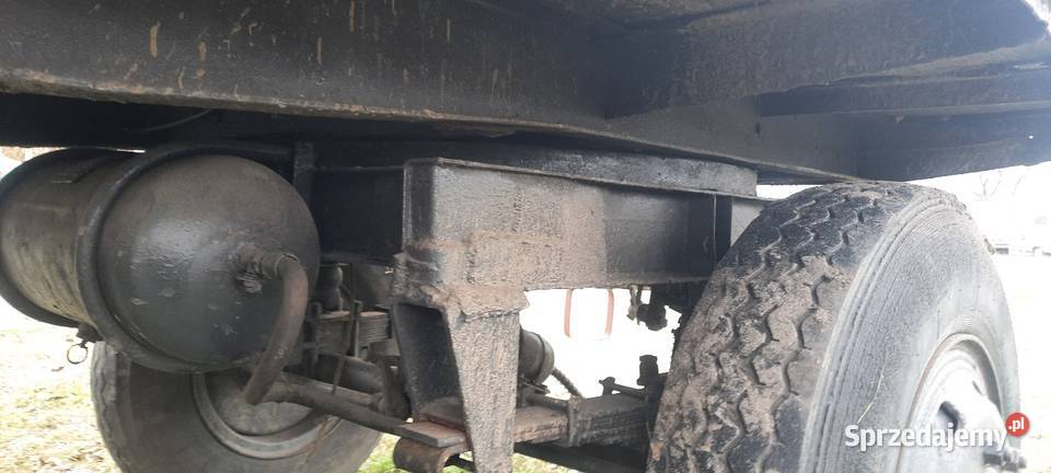 Przyczepa rolnicza Autosan d50 sztywna transport łódzkie Złoczew