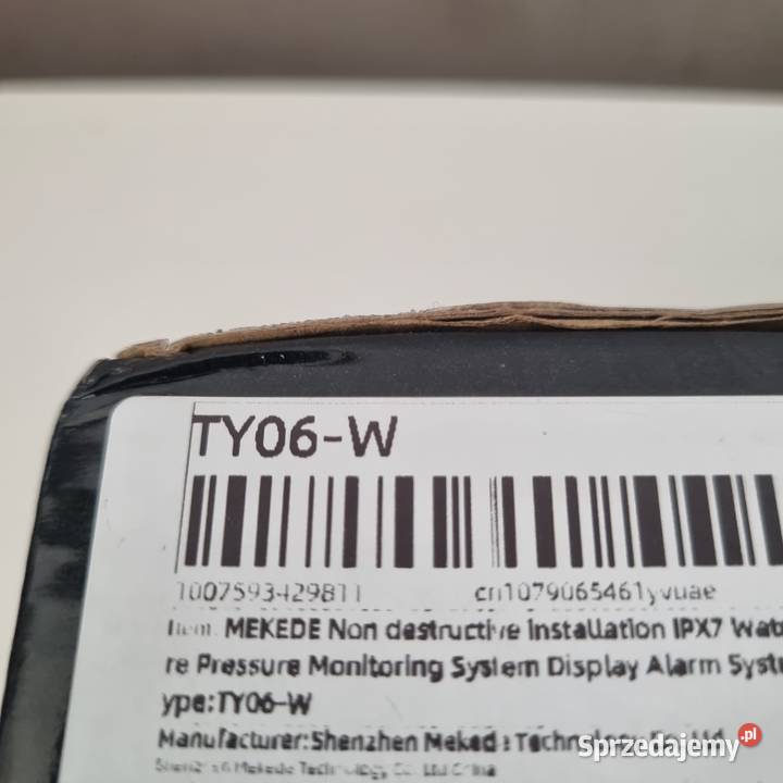 Czujnikiem ciśnienia w oponach TPMS