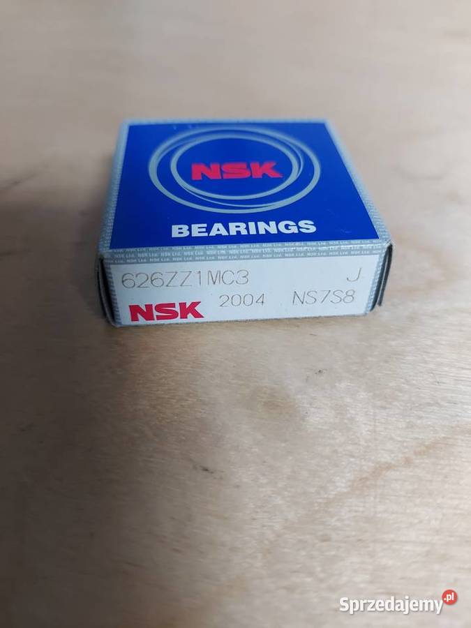 Łożysko SKF i NSK 626 2Z 2rs ZZ1MC3 6x19x6 mm Kocmyrzów