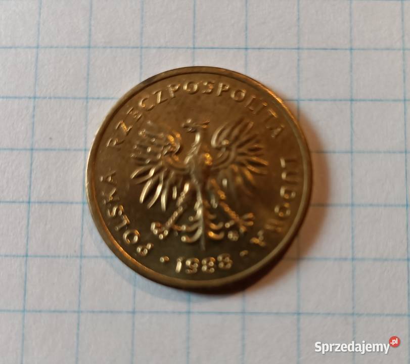 2 ZŁOTE 1988 POLSKA lubelskie Piszczac