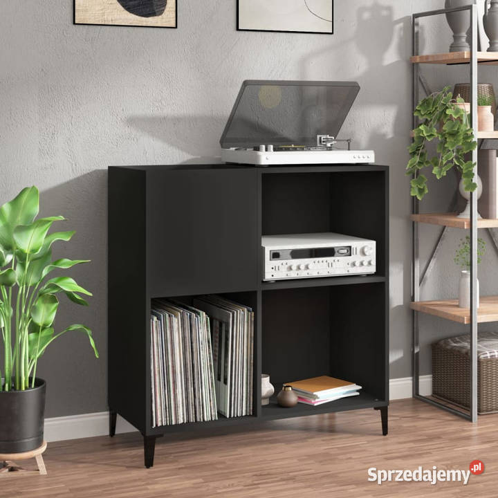 Szafka na płyty czarna 845x38x89 materiał mazowieckie Warszawa