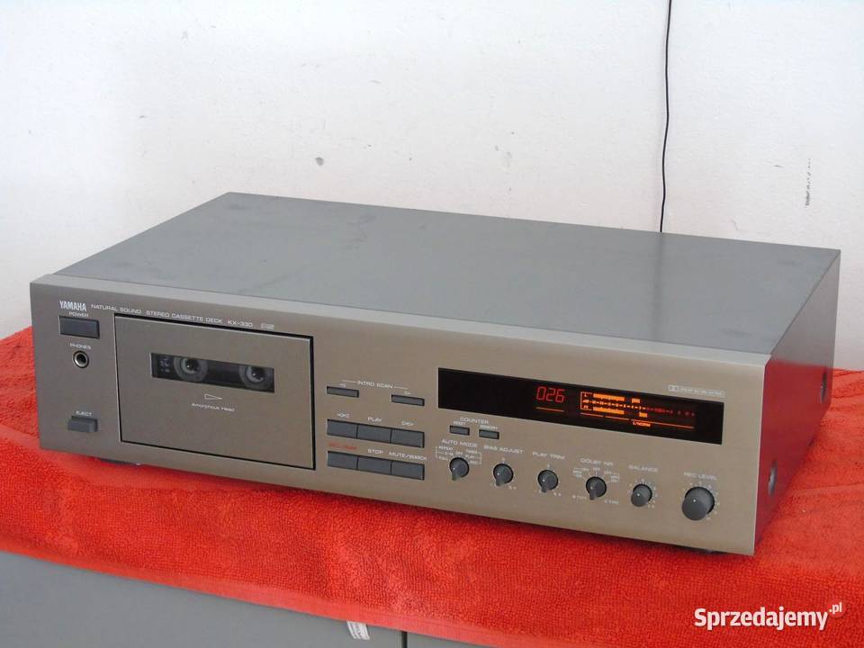 Magnetofon Yamaha KX330 tytan sprawny i ładny Jasło