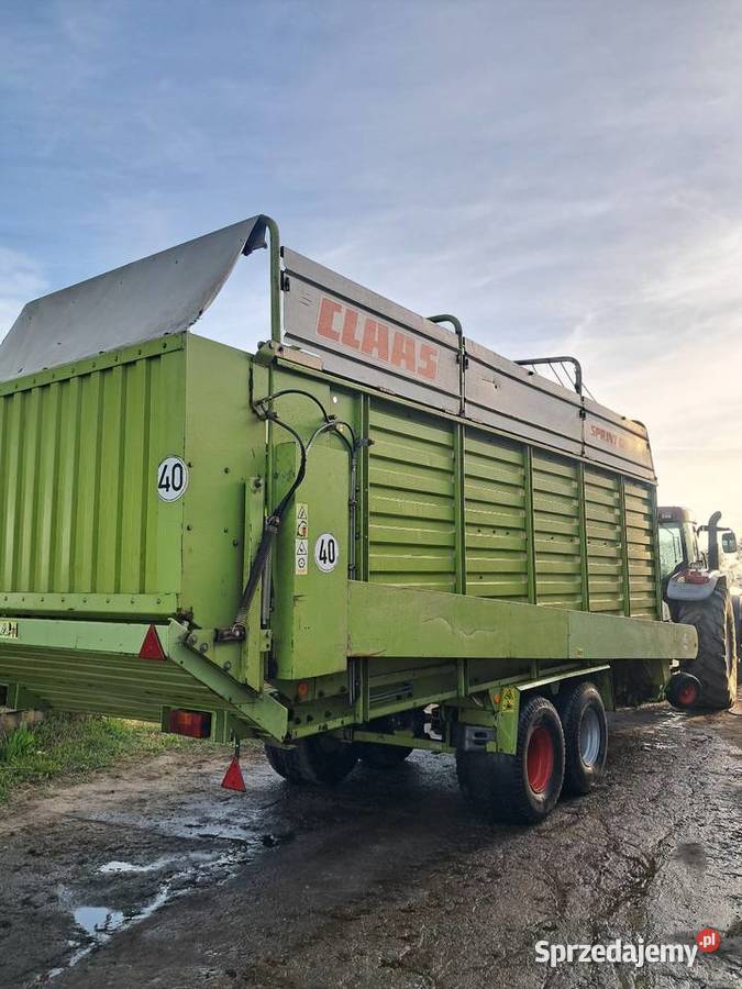 Przyczepa samozbierająca Claas Sprint 5000S Kęsowo