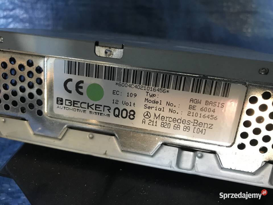 Mercedes W211 Wzmacniacz Radia Moduł A2118206889 osobowe Części samochodowe Bolesławiec