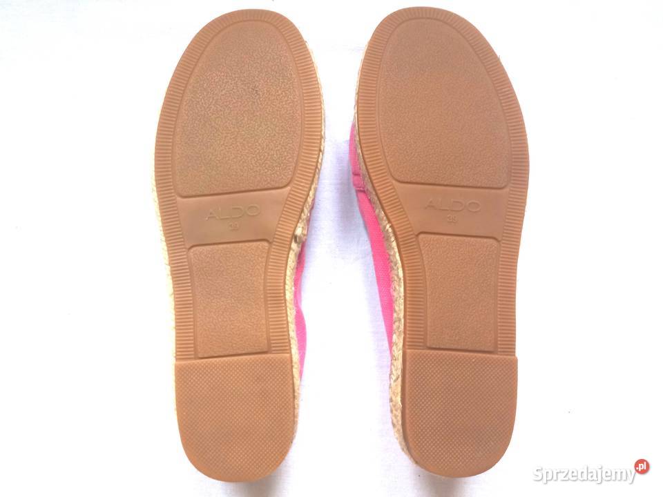 Espadryle różowe r 375 Aldo stan Aldo Obuwie Białystok
