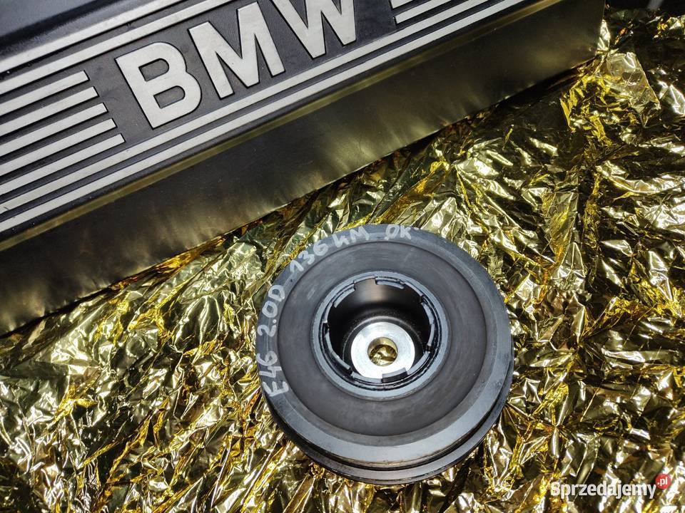 Bmw e46 20d 136koło pasowe wału korbowego stan osobowe Aleksandrów Łódzki