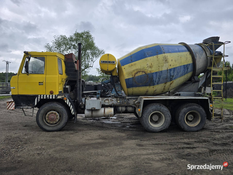 Betonomieszarka TATRA 6x6 6 m3 betoniarka warmińsko-mazurskie Korpele sprzedam