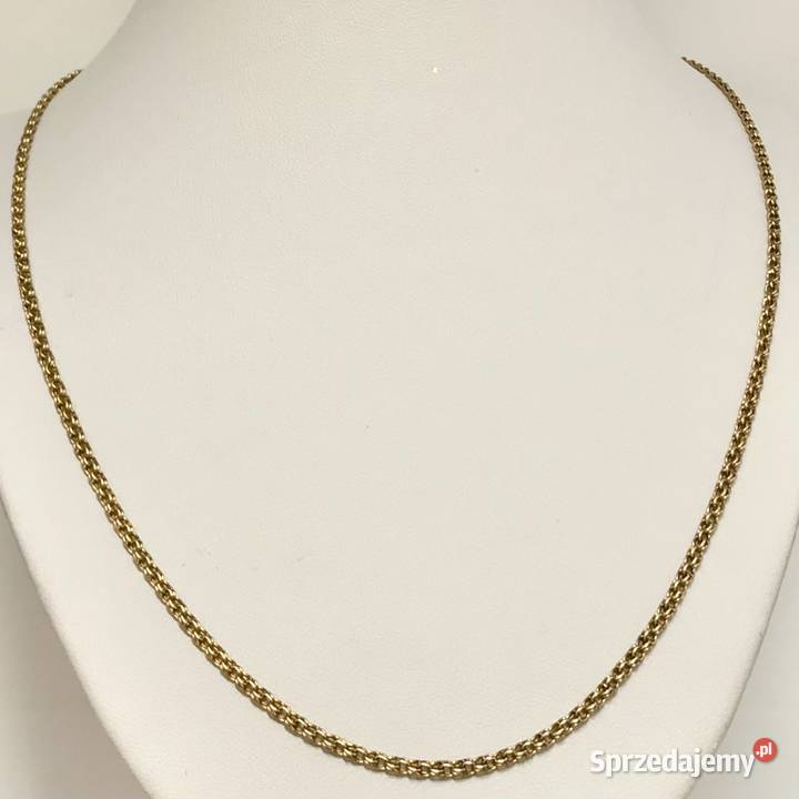 Złoty ŁAŃCUSZEK damski 585 14K GARIBALDI 46 CUD Biżuteria dla Pań sprzedam