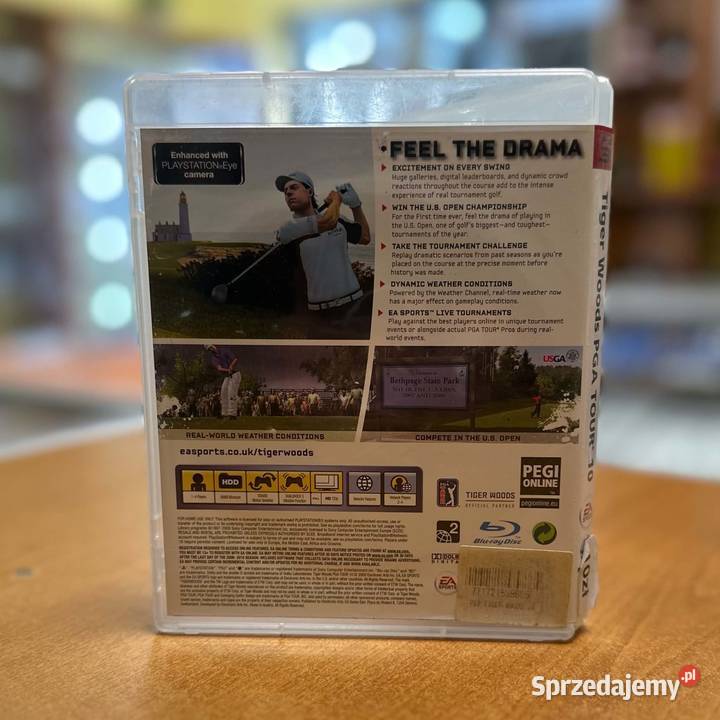Gra na 3 Tiger Woods PGA Tour 10 Sony Playstation 3 Gry na konsole warmińsko-mazurskie Elbląg