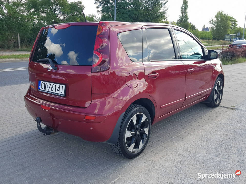 Nissan Note 14 Benzyna Klimatronik Nawigacja Włocławek sprzedam