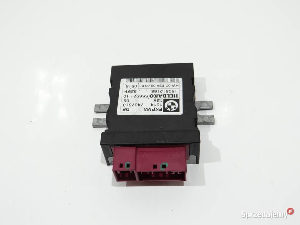 MODUŁ STEROWNIK POMPY PALIWA BMW X1 E84 7407513 Strzyżewice