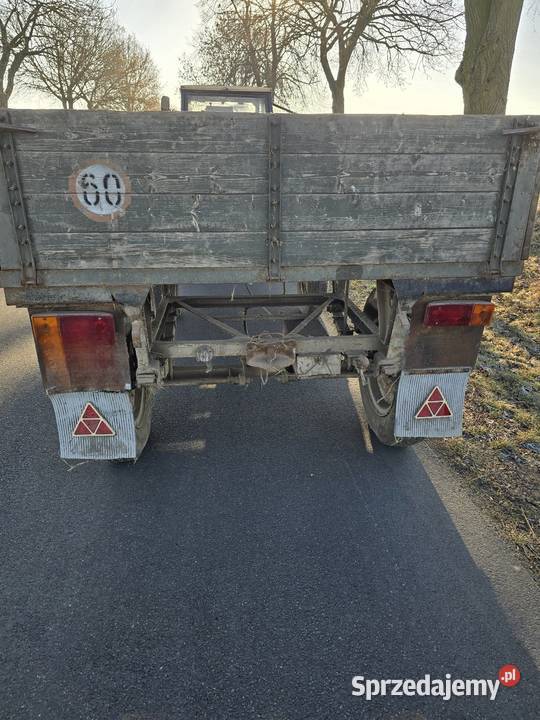 Przyczepa rolnicza zarejestrowana Mogilno sprzedam