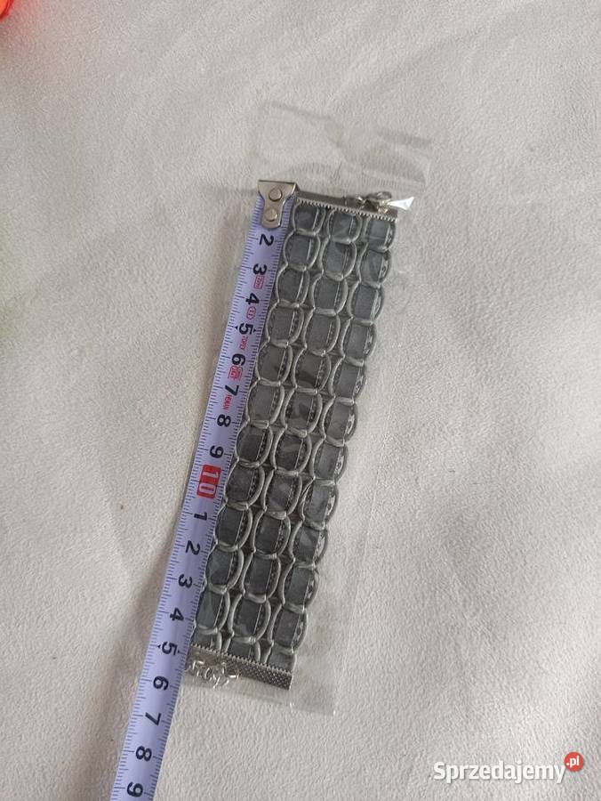 Nowa szara bransoletka biżuteria bransoletka na Warszawa