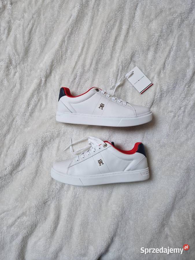Nowe białe buty sportowe Sneakersy damskie Tommy 25cm Bibice