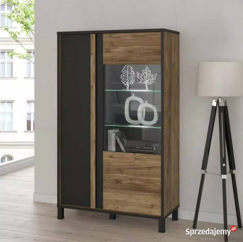 Witryna kolekcja HAYATO świerk alpejski styl 95cm Dęblin