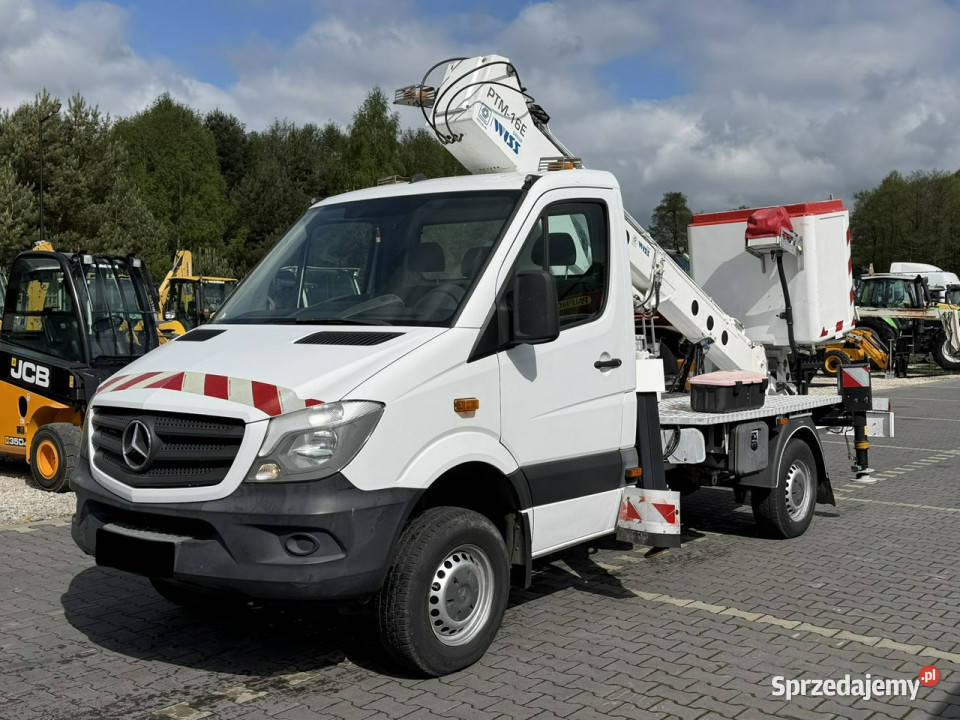 Mercedes Sprinter 316 CDI 4X4 PODNOŚNIK KOSZOWY Rok produkcji 2015