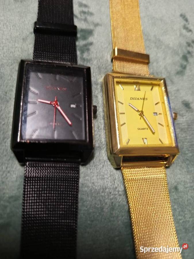 Zegarek męski DIJANES płaski i lekki Nowy ładny Warszawa