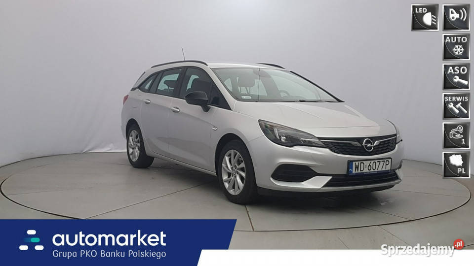 Opel Astra 12T Edition SS Z Polskiego Salonu FV czujnik deszczu Warszawa