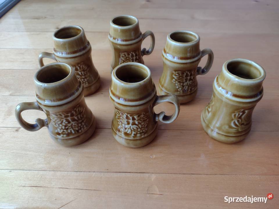 kufelki ceramiczne Kubuś Mirostowice PRL wys 9 6 Przemyśl