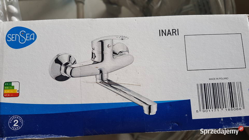 Bateria umywalkowa ścienna Sensea Inari inny kolor Trąbki Wielkie