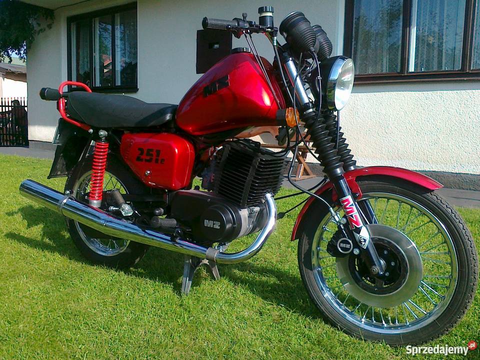 Mz ETZ 251 1991 elektronik odrestaurowana Rzędzianowice