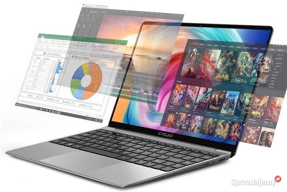 NOWY LAPTOP do szkoły uczeń do nauki nauka Gorlice