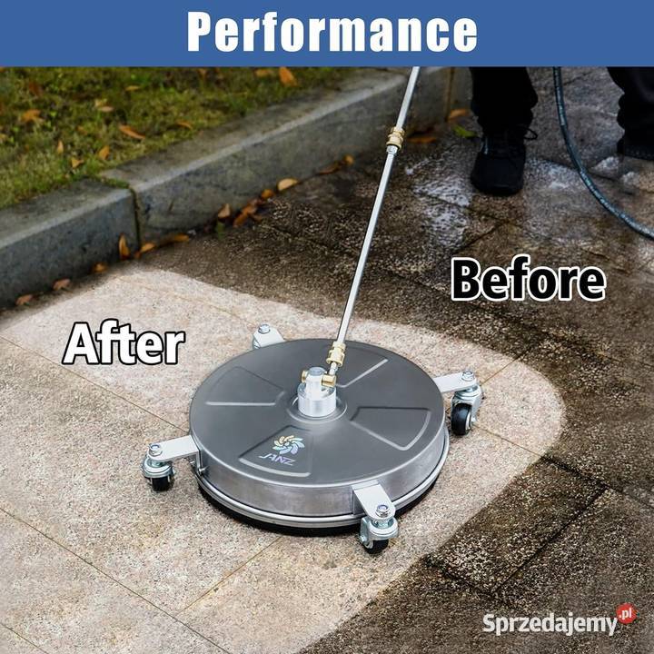 Szczotka talerz do mycia kostki deski tarasowej