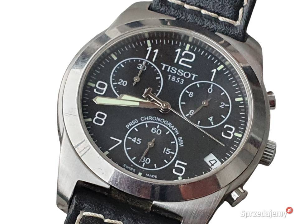 Stary szwajcarski zegarek Tissot 1853 PR 50 śląskie Cieszyn